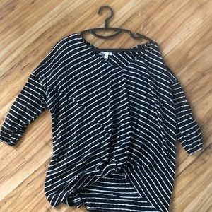 Charming Charlie’s striped shirt